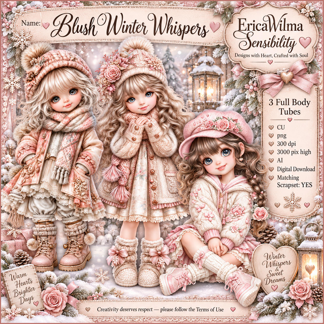 (image for) EW AI Blush Winter Whispers - Tubeset 2026